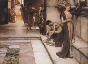 Alma-Tadema, Sir Lawrence An Apodyterium (mk23) Sweden oil painting artist
